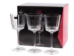 Набор бокалов для вина стеклянных "Macassar" 6 шт. 350 мл Cristal Darques