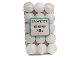 Набор свечей декоративных малых простых в металлической гильзе 1,5x4 см 30 шт. "Provence" Belbohemia