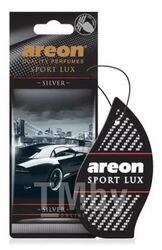 Ароматизатор SPORT LUX Silver картонка AREON ARE-SL02