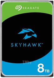Жесткий диск Seagate SkyHawk Surveillance 8TB (ST8000VX010) (3.5", SATA 3.0 (6Gbps), 7200об/мин, 256MB, 102x26x147 мм)