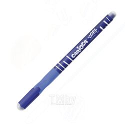 Ручка капиллярная- гелевая "Oops пиши-стирай" 0,7 мм, пласт., синий, стерж. синий Carioca 43039/02