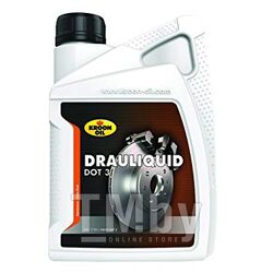 Жидкость тормозная Drauliquid DOT 3 1L Тормозная жидкость DOT 3 KROON-OIL 04205