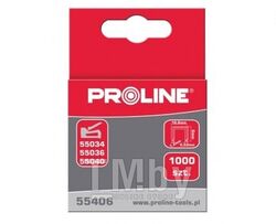 Скобы Proline М11, 8x10,6x1,2мм, 1000шт