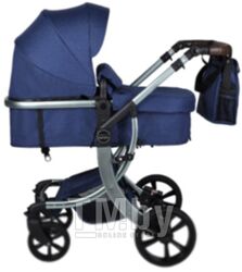 Детская универсальная коляска Aimile New Silver / 608L (синий)