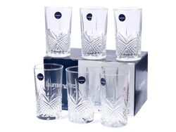 Набор стаканов стеклянных "Rhodes" 6 шт. 280 мл (арт. N9065, код 199570)