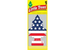 Ароматизатор Ёлочка "Американский флаг" (Vanilla Pride) LITTLE TREES U1P-10945-RUSS