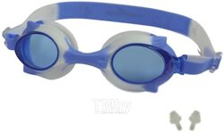 Очки для плавания Elous YG-1500 (белый/голубой)