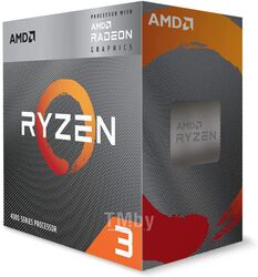 Процессор AMD Ryzen 3 4300G (Box) (100-100000144BOX) (4/3.8Ghz, 4 ядра, 4MB, 65W, AM4)