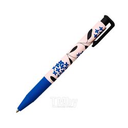 Ручка шарик/автомат "Simple" 0,7 мм, пласт., синий, стерж. синий Be Smart BSBP003-05-case