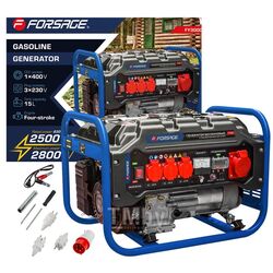 Генератор автономный бензиновый (2500Вт ном.) Forsage F-FY3000