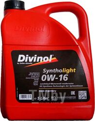Масло моторное DIVINOL Syntholight 0W-16 5л Спецификация: API SP/ SN/ SN Plus, ILSAC GF 6B DIVINOL 49810-K007