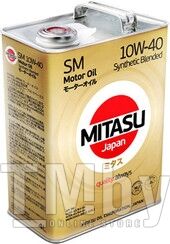 Моторное масло полусинтетическое MITASU 10W40 4L SM ACEA A3 B3,B4-04 MB 229.1 MJ1224