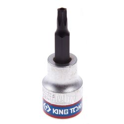 Насадка (бита) торцевая KING TONY 3/8", TORX, T25, L = 50 мм, с отверстием 302725