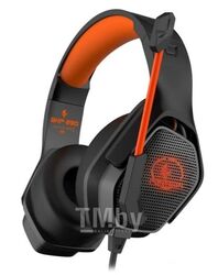 Наушники с микрофоном Jet.A GHP-280, Black-Orange