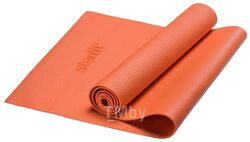 Коврик для йоги и фитнеса STARFIT FM-101 PVC (173x61x0.4см, оранжевый)