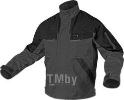 Куртка рабочая, серый, размер L HOEGERT EDGAR HT5K284-1-L