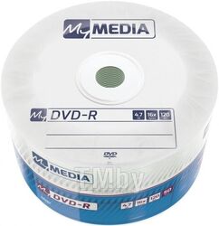 Оптический диск DVD-R 4.7Gb 16x MyMedia 50 шт. в пленке 69200