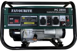 Генератор бензиновый 2,8 кВт, 7 л.с FAVOURITE PG 2800