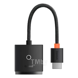 Переходник Baseus Lite Series Adapter HDMI to VGA Black (WKQX010001)