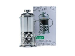 Кофейник с прессом (френч-пресс) стекло/металл 350 мл/19,5 см Fresca WY-S415A-350