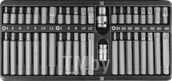 Набор вставок-бит 10 мм DR с переходниками, 42 предмета Jonnesway S29H4142SM