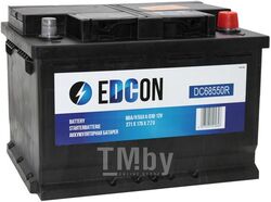 Аккумуляторная батарея EDCON DC68550R 68Ah 550A + справа 260х175х220 B01 DC68550R