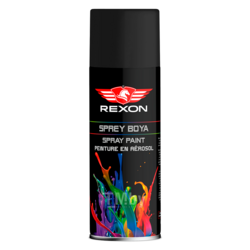 Аэрозольная краска Rexon Rally для бампера черная 500 мл