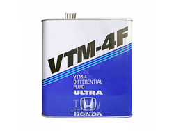 Масло трансмиссионное ULTRA VTM-4F (3L) для дифференциалов полноприводных Honda и Acura OE HONDA