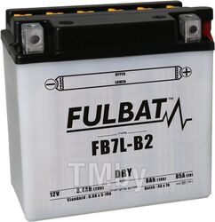 Аккумулятор DRY FB7L-B2 (135x75x133) 8Ач -/+ FULBAT 550595