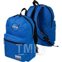 Рюкзак подростковый 40х29х17 "NASA" 1 отделение на молнии, 1 передний карман, синий deVente 7032226