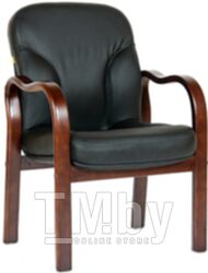 Офисное кресло Chairman 658 кожа черная