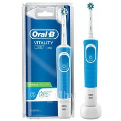 Электрическая зубная щетка Oral-B Vitality 100 CLS Синий (D100.413.1)