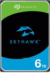 Жесткий диск Seagate SkyHawk 6TB (ST6000VX008) (3.5", SATA 3.0 (6Gbps), 7200 об/мин, 256Mb)