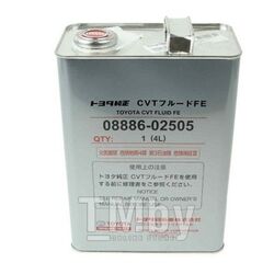 Масло трансмиссионное синтетическое 4л - CVT Fluid FE0 (металл. банка) TOYOTA 0888602505