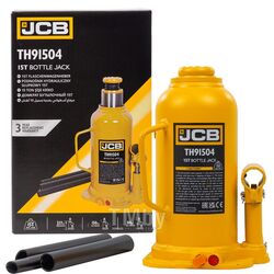 Домкрат бутылочный 15т с клапаном JCB JCB-TH91504