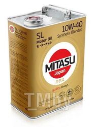 Моторное масло полусинтетическое MITASU 10W40 1L MOTOR OIL SL API SL CF для бенз газ ДВС MJ1241