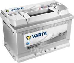 Аккумуляторная батарея VARTA SILVER DYNAMIC 19.5/17.9 евро 74Ah 750A 278/175/175 574402075