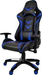 Кресло геймерское Calviano Mustang SA-R-2 (голубой/черный)