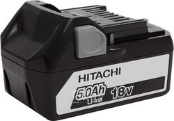 Аккумулятор Hitachi 18В 5,0Ач Li-Ion, слайд. тип BSL1850 H-K/335790