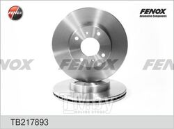 Диск тормозной Nissan Almera 00-, Primera 96-02 280x22x4, Передний FENOX TB217893