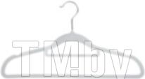 Набор вешалок-плечиков Miniso 4341 (3шт,серый)