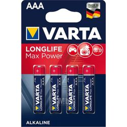 Батарейки LONGLIFE MAX POWER AAA BLI 4 VARTA (упаковка 4шт)