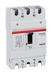 Автоматический выключатель DRX 250/200A 3P 25KA фикс. термомагн. расцепитель Legrand 27115