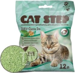 Наполнитель для туалета Cat Step Tofu Green Tea / 20333004 (12л)