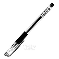 Ручка гелевая "Daily" 0,5 мм, пласт., прозр., стерж. черный Deli E6600S