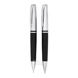 Набор ручка шарик.+карандаш автомат. 0,9 мм "Editor" черный/серебристый, карт. футляр Inspirion 58-1100420