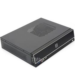 Корпус ITX 300W Nettop, 1*USB2.0 + 1*USB3.0, (Mb mATX(шириной до 215мм), mini-ITX ) CROWN CMC-245-103 (CM-PS300OFFICE)