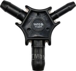 Калибратор для пластиковых труб с фаскоснимателем 16/20/26 Yato YT-22374