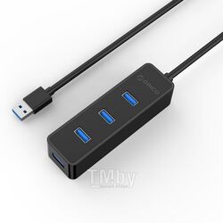 USB-хаб Orico W5PH4-U3 (черный)