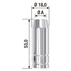Газовое сопло FUBAG D 12,0 мм FB 150 (5 шт) FB150.N.12.0